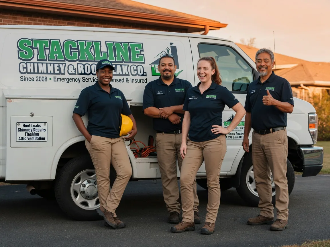 Chimney flashing repair company in White City, OR